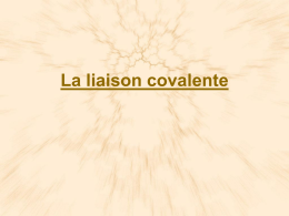 Correction liaison covalente
