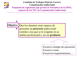 Presentación Modalidades TFC CAV