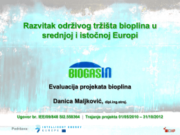 Evaluacija projekata bioplina