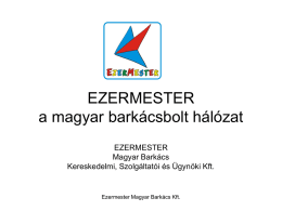 Embléma Ezermester a magyar barkácsbolt hálózat