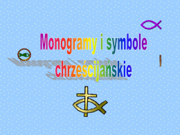 Monogramy i symbole chrześcijańskie