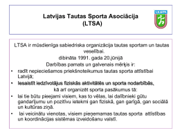 Tautas sports - Latvijas Lauku forums