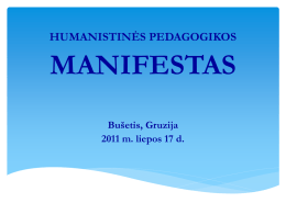 - Humanistinės pedagogikos asociacija