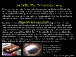 An Ca Thit Song Tai Hai Khong Luong