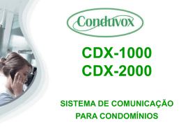 Apresentação CDX2000