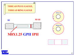 screw plug gauge - Thai Steel Cable PCL