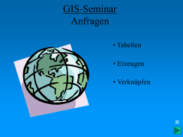 GIS-Seminar Anfragen