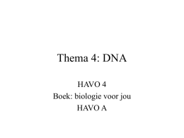 Thema 4: DNA