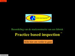 Powerpoint staalconstructie presentatie PBI