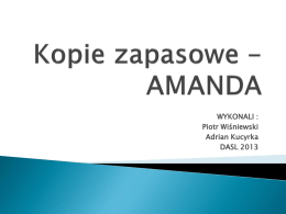 AMANDA - kalkowski.name