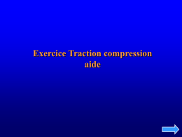 Traction compression aide