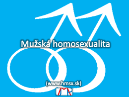 homosexualita