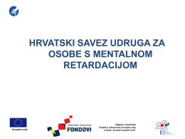 Hrvatski savez udruga za osobe s mentalnom retardacijom