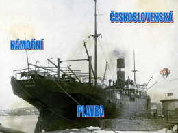 Flotila československé námořní plavby