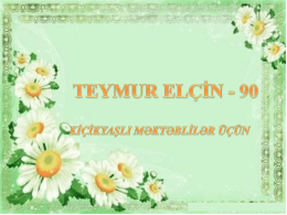 Teymur Elçin 90