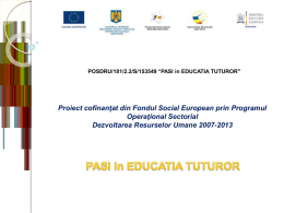Prezentare PowerPoint - Colegiul Tehnic "Dimitrie Leonida" Iasi