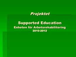 PowerPoint Supported Education