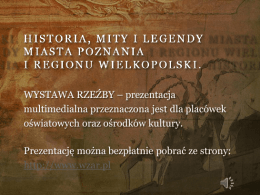 Prezentacja programu PowerPoint - Wielkopolski Związek Artystów