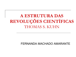 As revoluções científicas de Thomas Kuhn.