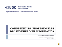 competencias - Universitat Oberta de Catalunya
