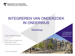 Onderzoekende beroepen