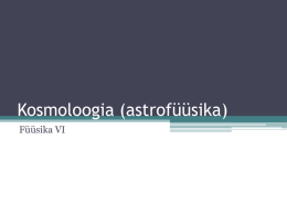 01_Kosmoloogia_Sissejuhatusx