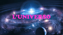 l`universo - Istituto Giovanni XXIII