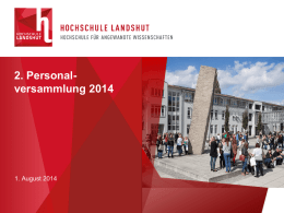 PV_2014_2x - Hochschule Landshut