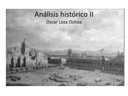 Análisis histórico de México II