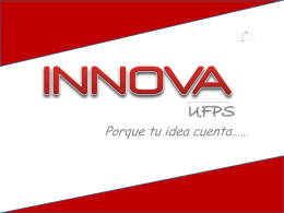 Presentación Innova UFPS