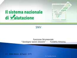 Sistema di valutazione e formazione nazionale