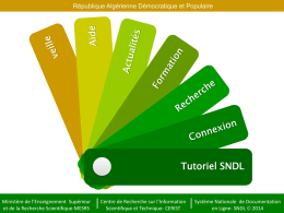 tutoriel SNDLx