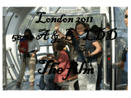 London 2011 5eme A & B