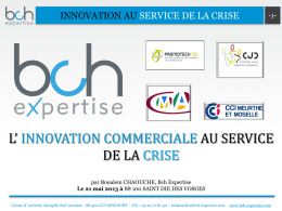 innovation commerciale en Lorraine