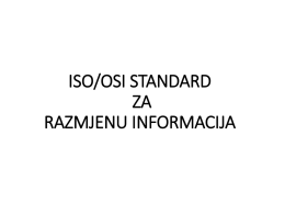 ISO standardi u računalnim komunikacijama