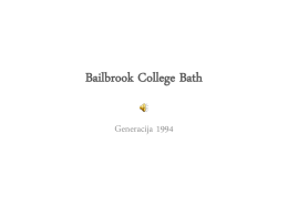 Bailbrook College Bath