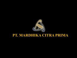 Berlaku 1 - PT. Mardhika Citra Prima