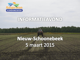 15-03-15: Presentatie Nieuw-Schoonebeek