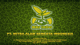 PLAN B - masihebat.com || Mitra Alam Semesta Indonesia