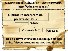 Mateus 14.22-33x - William Paixão
