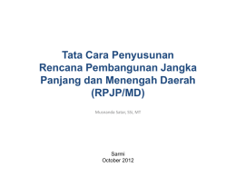 Tata Cara Penyusunan RPJMD Kabupaten_shared