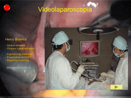Videolaparoscopia - Los Profesionales