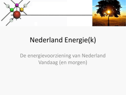 Nederland Energie(k)