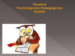 PPSX - Poradnia Psychologiczno-Pedagogiczna