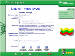 Lietuva – mūsų tėvynė
