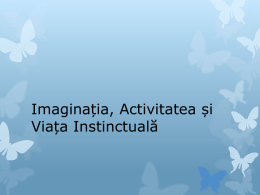 Imaginatia Activitatea si Viata instinctuala