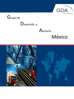 Diapositiva 1 - GDA México INFORMA