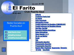 Diapositiva 1 - Club Puerto Azul