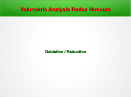 Volumetric analysis 2