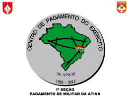Slide 1 - Exército Brasileiro